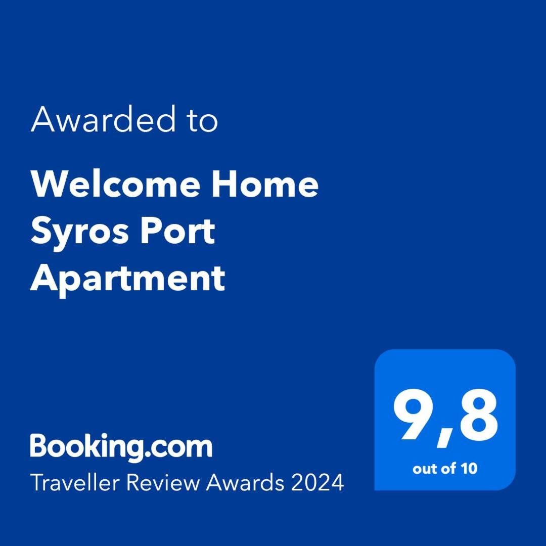 Welcome Home Syros Port Apartment 에르무폴리 외부 사진